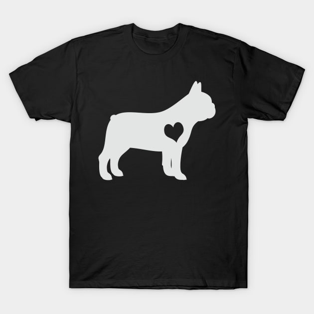 Adore French Bulldogs T-Shirt by Psitta